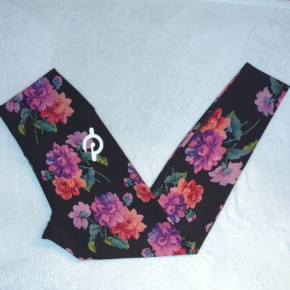 Peloton Cadent High Waist Leggings - Floral Pattern